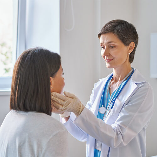 Doctor Examining the patient